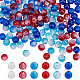 420 шт. 6 цвета окрашенные распылением хрустальные стеклянные бусины CCG-HY0001-01A-1