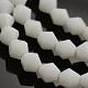 Chapelets de perles en verre à facettes bicone X-EGLA-P017-05-3