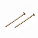 Brass Flat Head Pins KK-N229-02-2