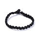 Bracelets de corde tressée de fil de nylon BJEW-JB04339-01-1