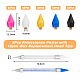 Superfindings 2pc 2 penne per raccoglitori di strass in plastica per nail art MRMJ-FH0001-38-2