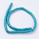 Chapelets de perles en turquoise synthétique G-E456-05A-3x6mm-2