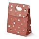 Christmas Themed Pattern Rectangle Kraft Paper Flip Bags CARB-L008-02S-01-3