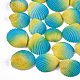 Spray Paint Natural Ark Shell Beads SSHEL-S261-03B-1