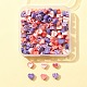 Valentinstag handgefertigte Fimo-Perlen CLAY-FS0001-24-6