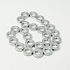 Chapelets de perles en hématite synthétique sans magnétiques G-E130-5E-2