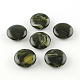 Perles acryliques rondes d'imitation pierre précieuse OACR-R051-02-1