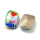 Cabochons de strass en verre&nbsp;RGLA-M017-E03-202ST-2