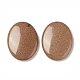 Synthetic Goldstone Worry Stone for Anxiety Therapy G-B036-01H-1