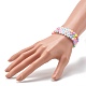 Set di braccialetti elasticizzati con perline acriliche opache per bambini BJEW-JB06589-9