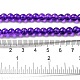 Chapelets de perles en verre transparent drawbench X-GLAD-Q012-6mm-20-5