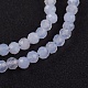Natural Blue Lace Agate Beads Strands G-F568-059-3mm-3