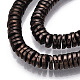 Electroplate Non-magnetic Synthetic Hematite Beads Strands G-N0321-07B-3