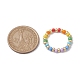 Bagues extensibles en perles de verre pour femmes RJEW-JR00656-3