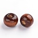 Dyed Natural Wood Beads X-WOOD-Q006-10mm-06-LF-2