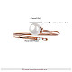 Real Rose Gold Plated RJEW-AA00434-06RG-2