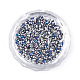Plated Glass Seed Beads SEED-S016-12-2