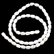 Eau douce naturelle de coquillage perles brins SHEL-R129-02-3