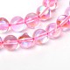 Synthetical Moonstone Round Beads Strands G-M049-8mm-02I-1