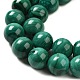 Natural Malachite Beads Strands G-F571-27A1-7mm-3