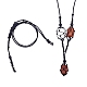 Регулируемый плетеный нейлоновый шнур макраме мешочек изготовление ожерелья NJEW-SW00019-02-1
