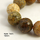 Natural Multi-Color Agate Beads Strands G-D136-12mm-12-1