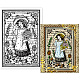 塩ビプラスチックスタンプ  DIYスクラップブッキング用  装飾的なフォトアルバム  カード作り  スタンプシート  女性の模様  160x110x3mm DIY-WH0167-57-0541-1