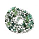 Electroplate Glass Beads Strands EGLA-P048-B-3