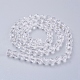 Chapelets de perles en verre EGLA-J042-8mm-12-2