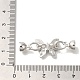 Застежки-раскладушки из латуни KK-K389-126P-3
