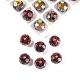 Perles de verre plaquées couleur ab&nbsp;EGLA-P059-03B-AB15-1