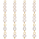 16 pièces 4 styles pendentifs en perles d'eau douce naturelles PALLOY-AB00082-1