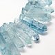Natural Quartz Crystal Beads Strands G-F462-07A-3
