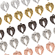 Globleland 100Pcs 5 Colors Zinc Alloy Pendants FIND-GL0001-29-4