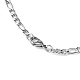 Фигаро цепи ожерелье для мужчин X-NJEW-F027-03-1mm-2