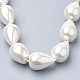 Shell collane di perle perline NJEW-Q310-27-2