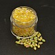 AB Color Plated Rice Electroplated Eco-Friendly Transparent Acrylic Beads PACR-I002-31-1