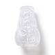 DIYハロウィーン3カボチャジャック-o'-ランタンキャンドルシリコーン型  香りのよいキャンドル作りに  ホワイト  12.3x8cm  内径：5.6のCM DIY-F110-05-3