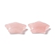 Perlas naturales de cuarzo rosa G-E574-01J-3