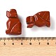 Figuras curativas talladas en jaspe rojo natural. G-B062-03A-3