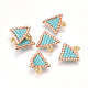 MIYUKI & TOHO Handmade Japanese Seed Beads Pendants SEED-A027-XA03-1