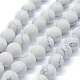 Chapelets de perles en turquoise synthétique G-P387-02-8mm-1