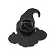 ハロウィンテーマ合金エナメルブローチ  バックパックの衣類用のドワーフピン  gnome  30x29x1.5mm JEWB-E022-06EB-03-2