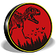ポリエステルタイヤカバー  収縮帯壊死  模様付きのフラットラウンド  恐竜の模様  700~750mm AJEW-WH0225-021-1