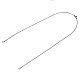 304 Stainless Steel Cable Chain Necklace Making STAS-T040-PJ208-1-40-2
