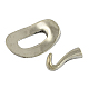 Tibetan Style Alloy Hook and Eye Clasps TIBE-S258-AS-LF-2