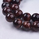 Natural Red Tiger Eye Stone Bead Strands G-R193-08-8mm-3
