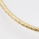 Латунные цепи ожерелья KK-N216-40-3