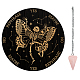 Ahademaker 1pc cône/pointe/pendule pendentifs en pierre de quartz rose naturel DIY-GA0004-36C-1