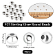 Beebeecraft 40Pcs 925 Sterling Silver Beads STER-BBC0002-04A-2